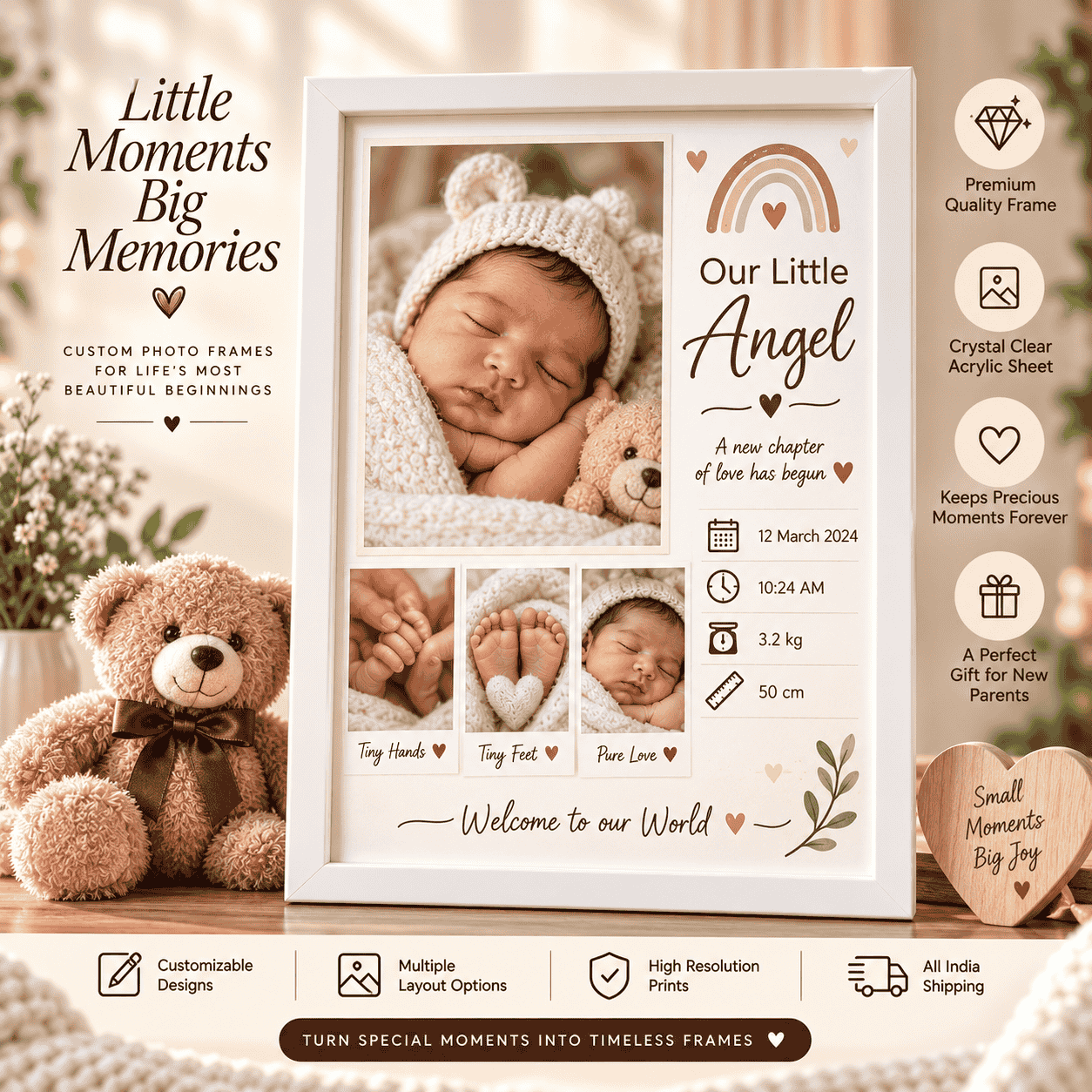 Baby Birth Frame