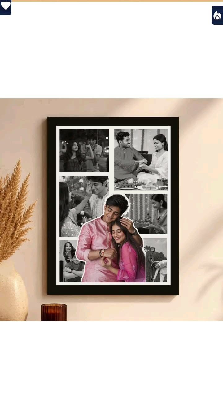 Siblings Bond Photo Frame