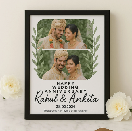 Anniversary Couple Frame